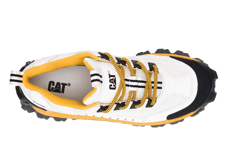 ZAPATILLAS HOMBRE CAT URBANAS BLANCO INTRUDER CUERO NÚMERO 9.5