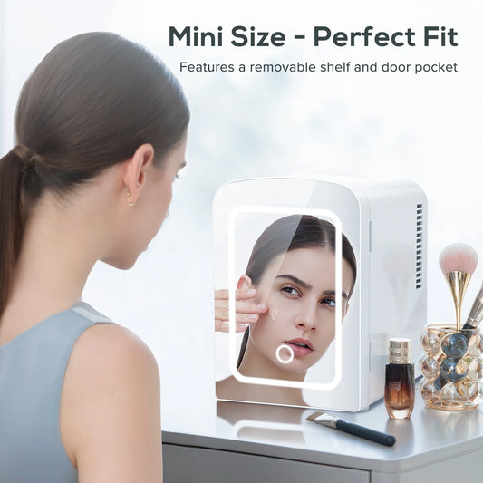 Mini Nevera Para Maquillake, Skincare, Bebidas