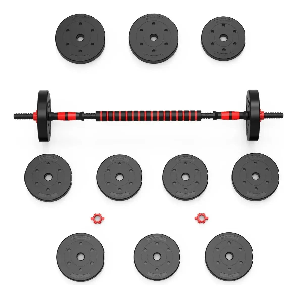 Kit de Pesas de 20KG Termoforradas