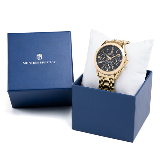 Reloj Montres Prestige X Invicta 40mm, Gold (MPW-0054)