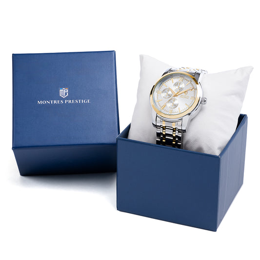 Reloj Montres Prestige X Invicta 41mm, Steel, Gold (MPW-0066)