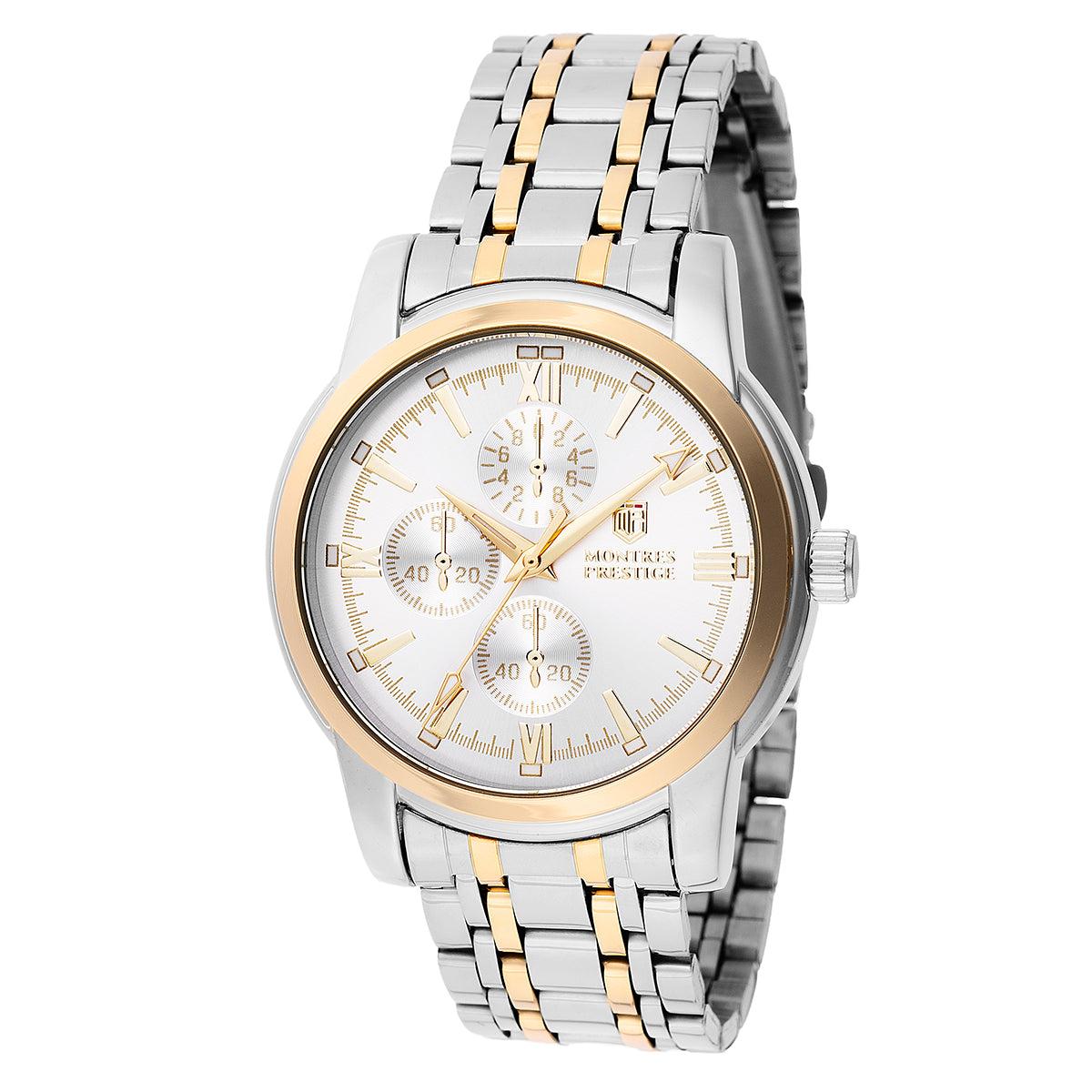 Reloj Montres Prestige X Invicta 41mm, Steel, Gold (MPW-0066)